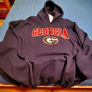 GA Bulldogs Hoodie-Black